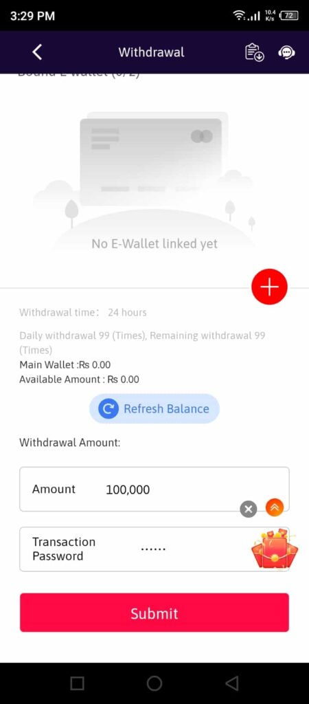 PKR Slots Withdraw