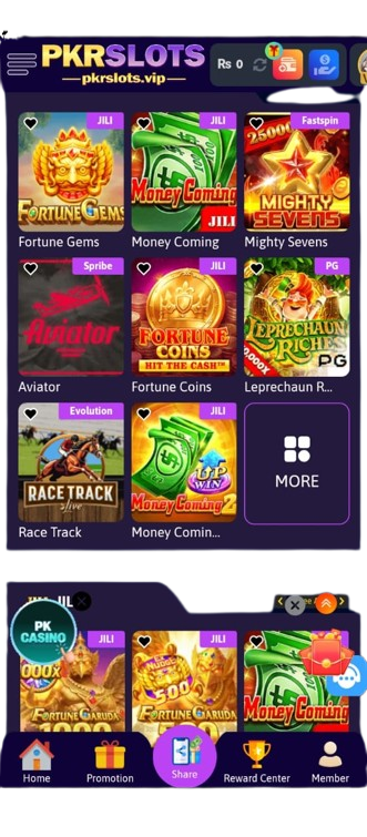 PKR Slots Games